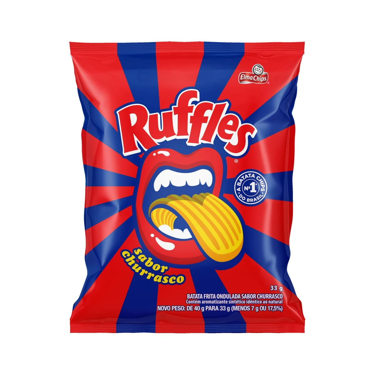 RUFFLES CHURRASCO 33GR