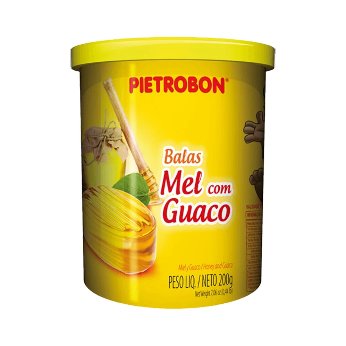 BALA POTE MEL GUACO 200G