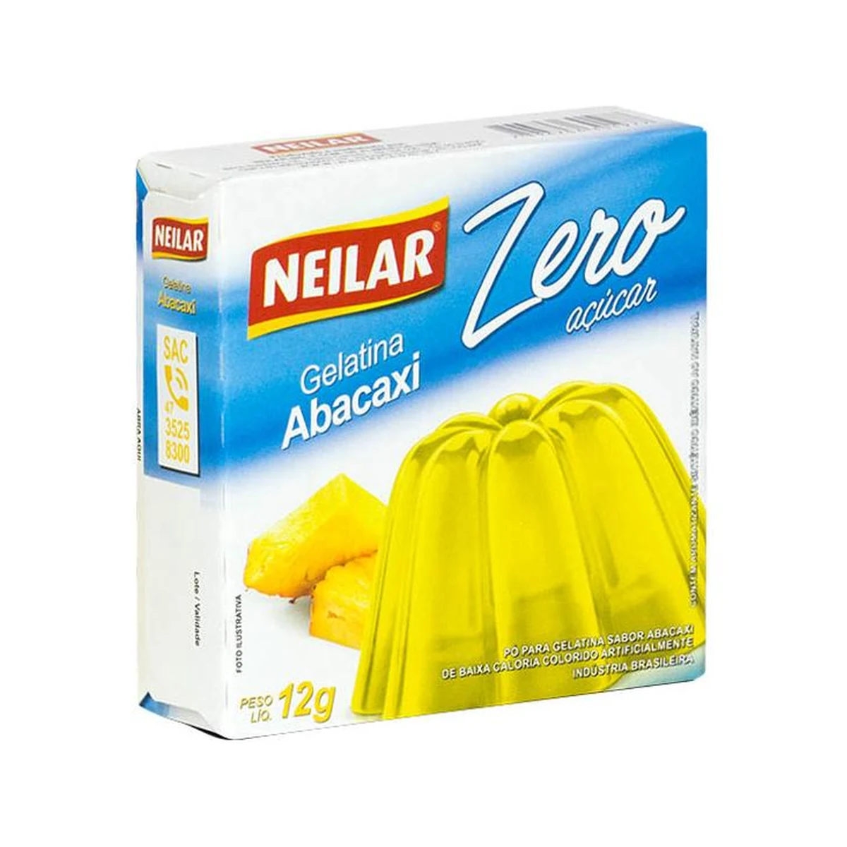 GELATINA NEILAR ABAC ZERO 12G