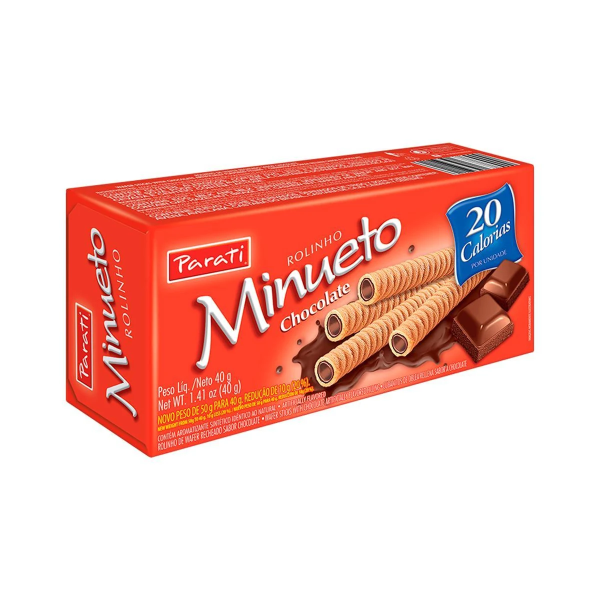 ROLINHO WAFER CHOCOLATE 40G