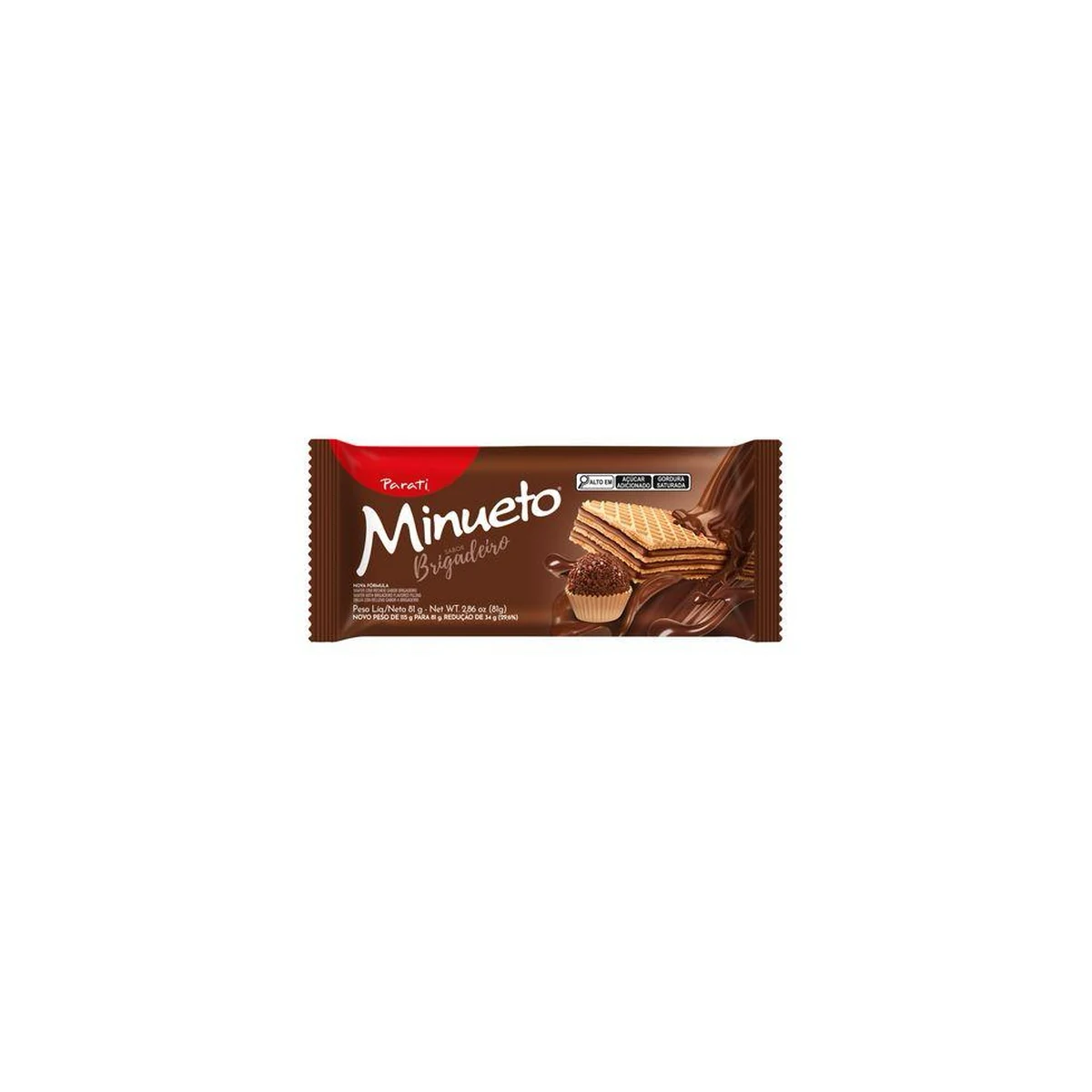 WAFER MINUETO BRIGADEIRO 115G