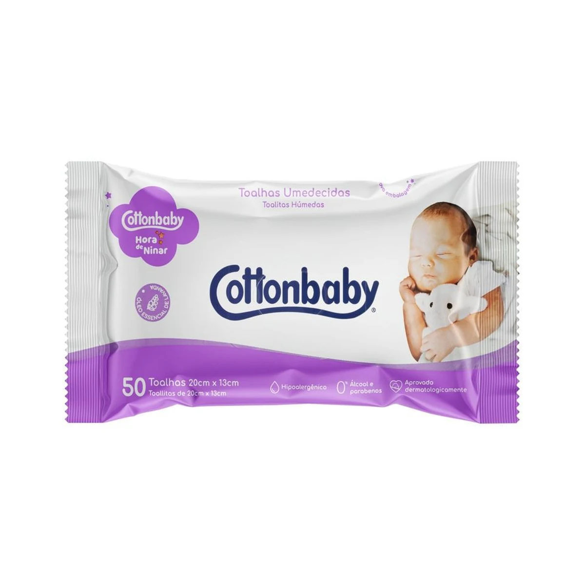 TOALHA UMED COTTONBABY LAVAND