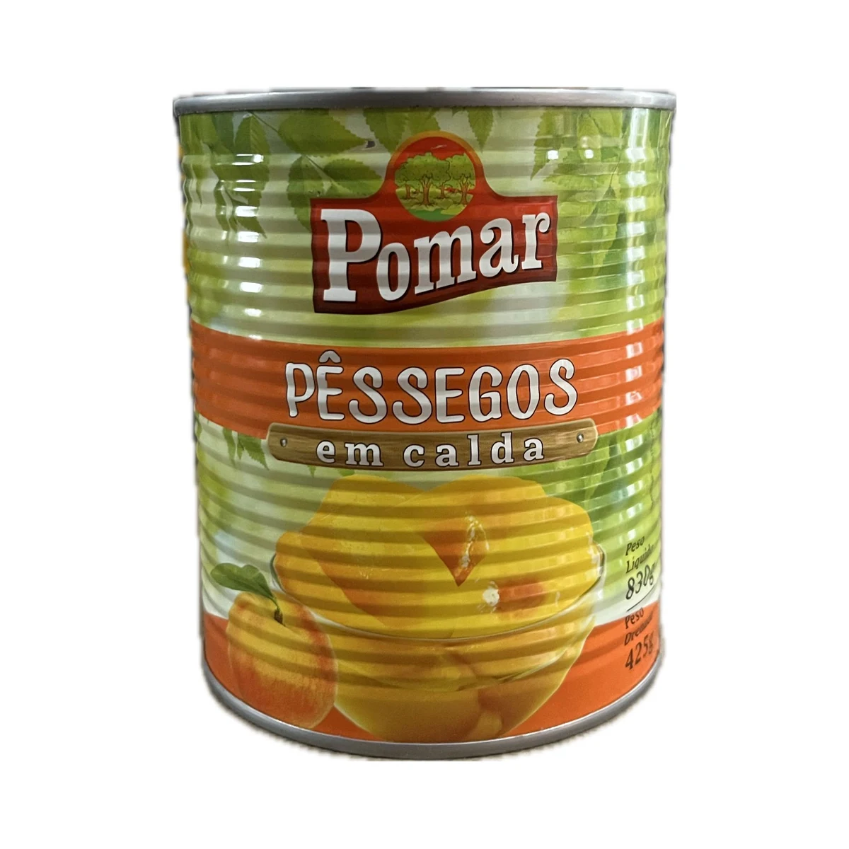 PESSEGO EM LATA POMAR 425G