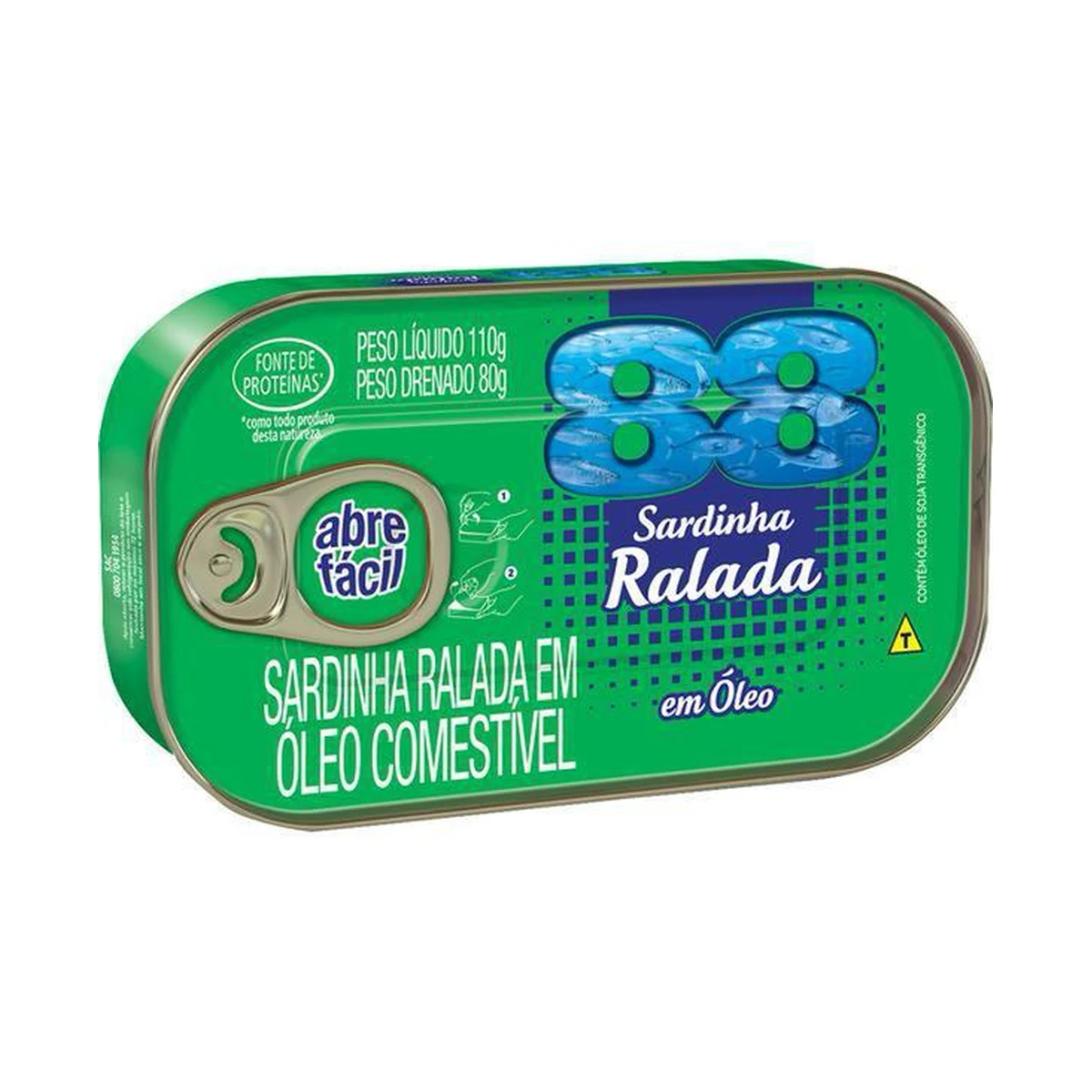 SARD 88 RALADA EM OLEO 110GR