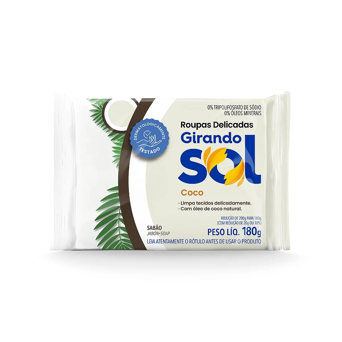 SABAO GSOL COCO BARRA 180GR