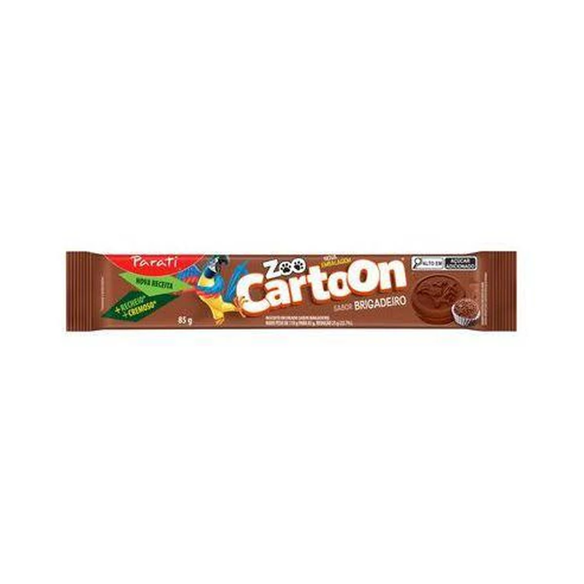 BISC CARTOON BRIGADEIRO 85GR