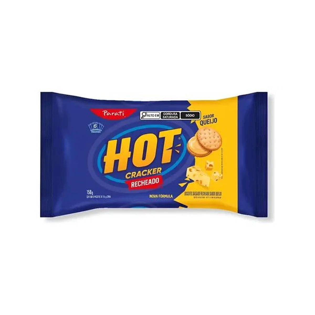 BISC HOT CRACKER QUEIJO 100GR