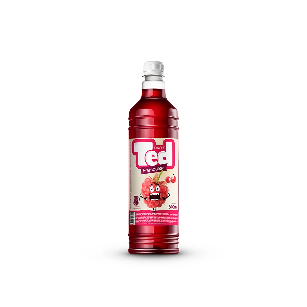 XAROPE TED FRAMBOESA 870ML