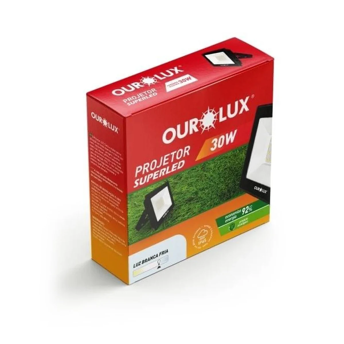 REFLETOR LED OUROLUX 6500K 30