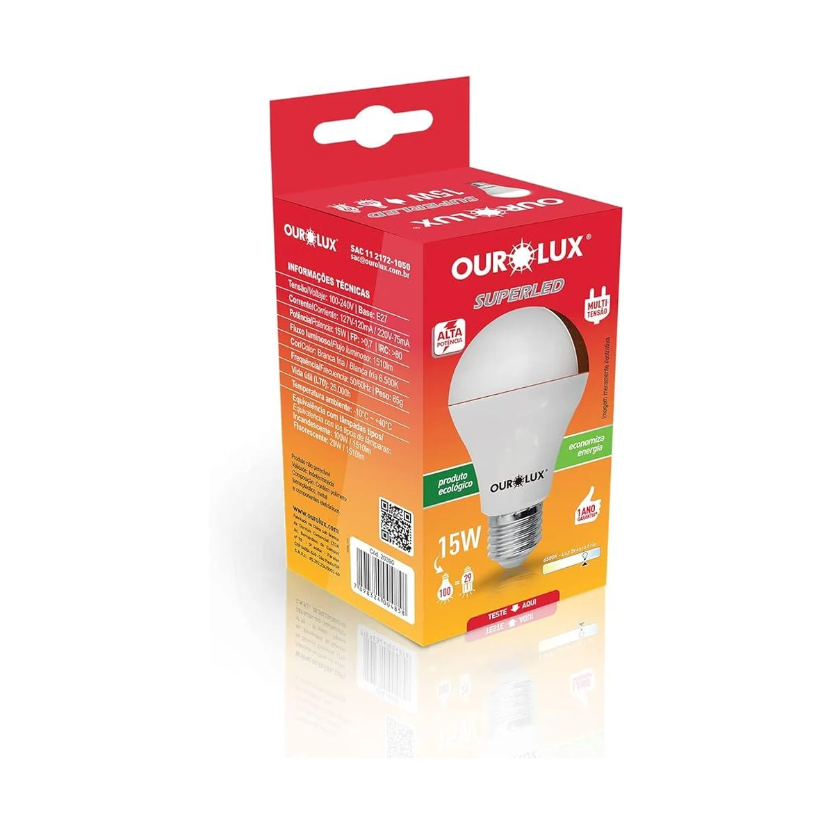 LAMP LED OUROLUX 15W