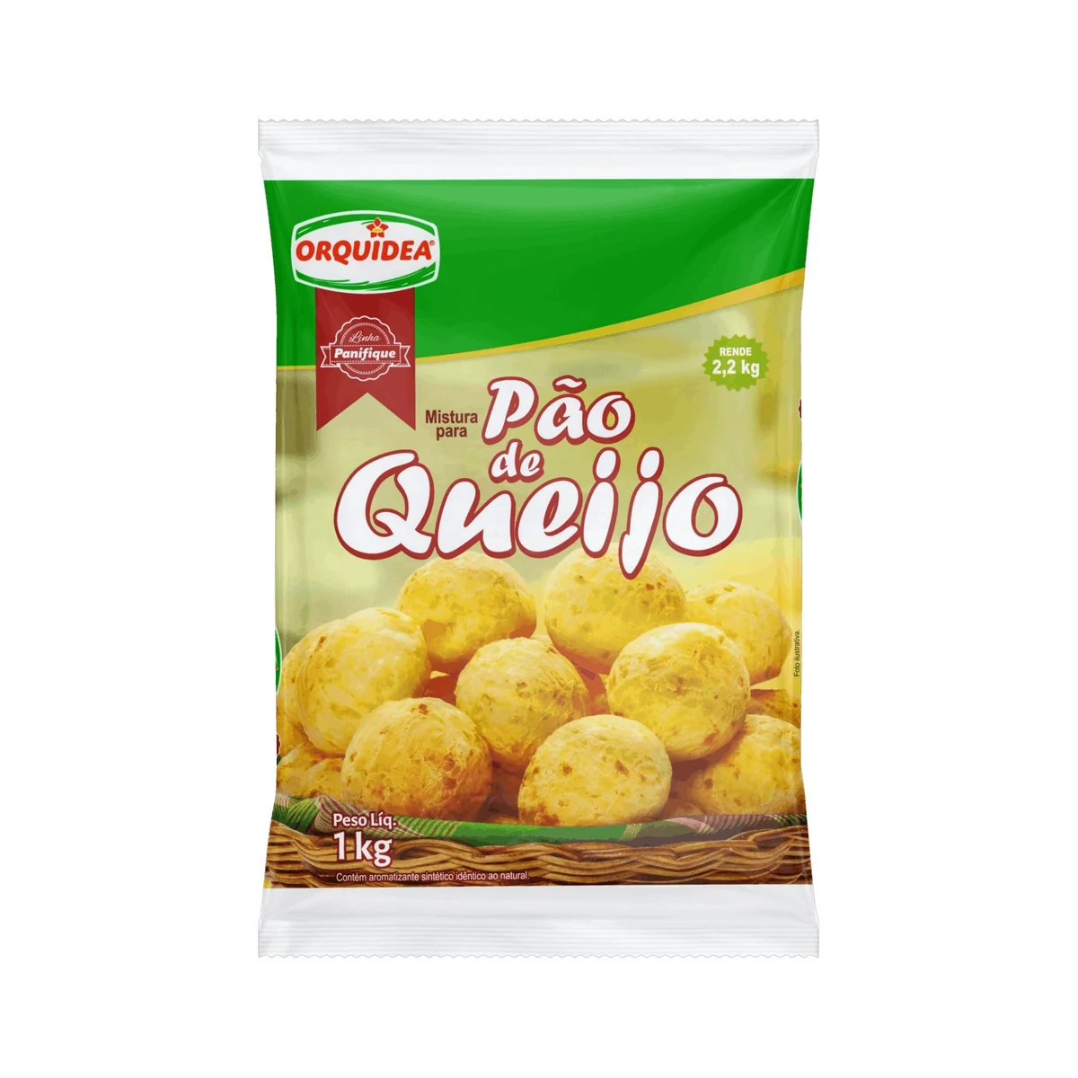 MIST PAO QUEIJO ORQUIDEA 1KG