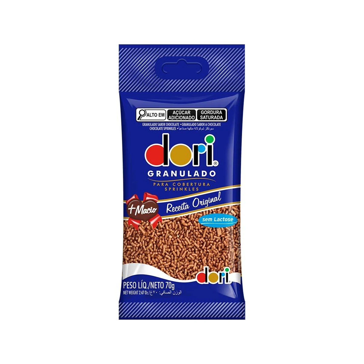 GRANULADO CHOCOLATE DORI 70G
