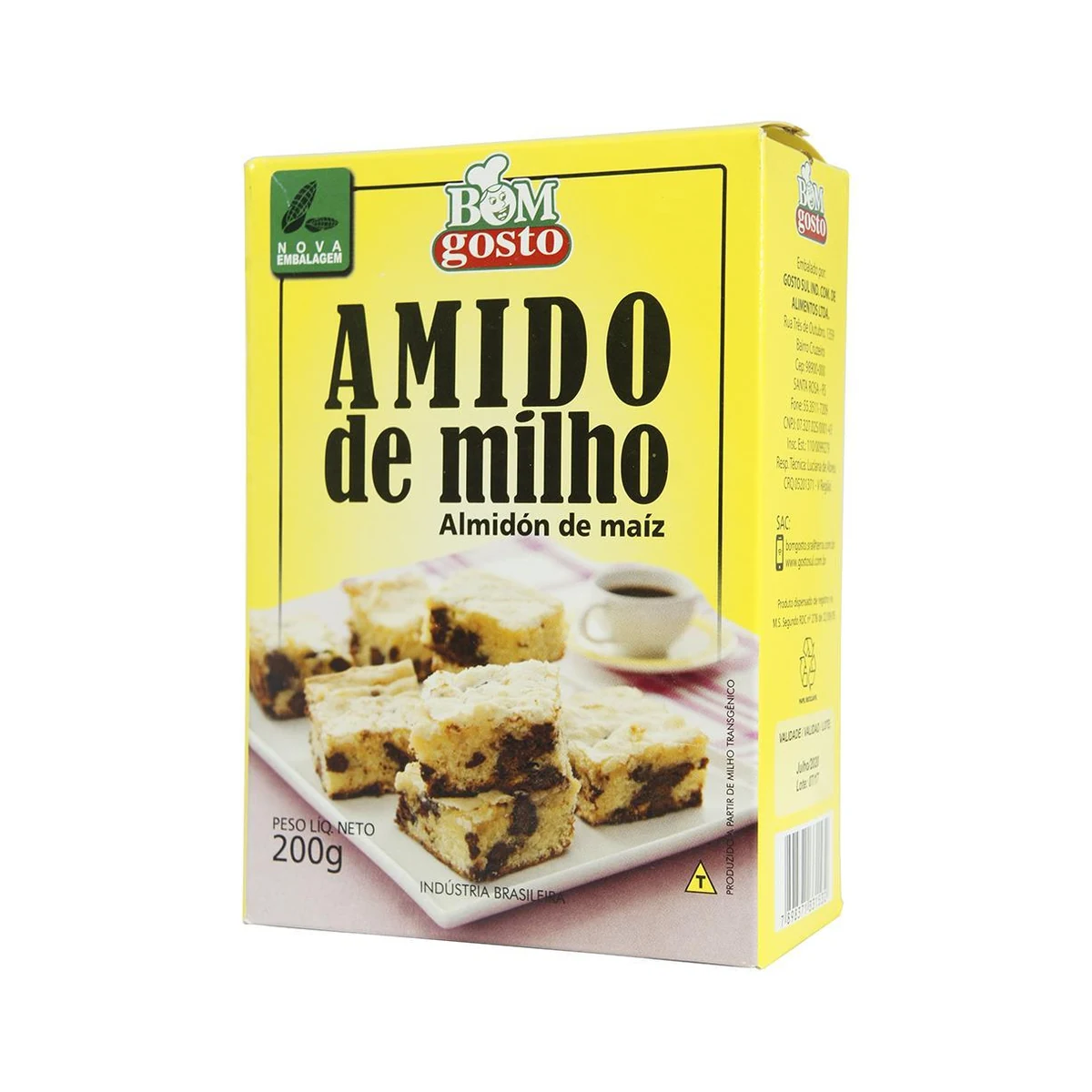 AMIDO MILHO BOM GOSTO 200GR