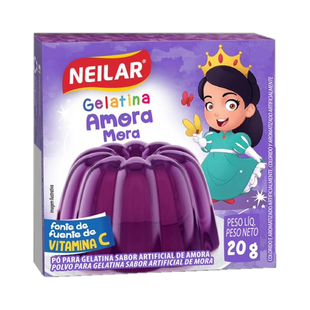 GELATINA NEILAR AMORA 20GR