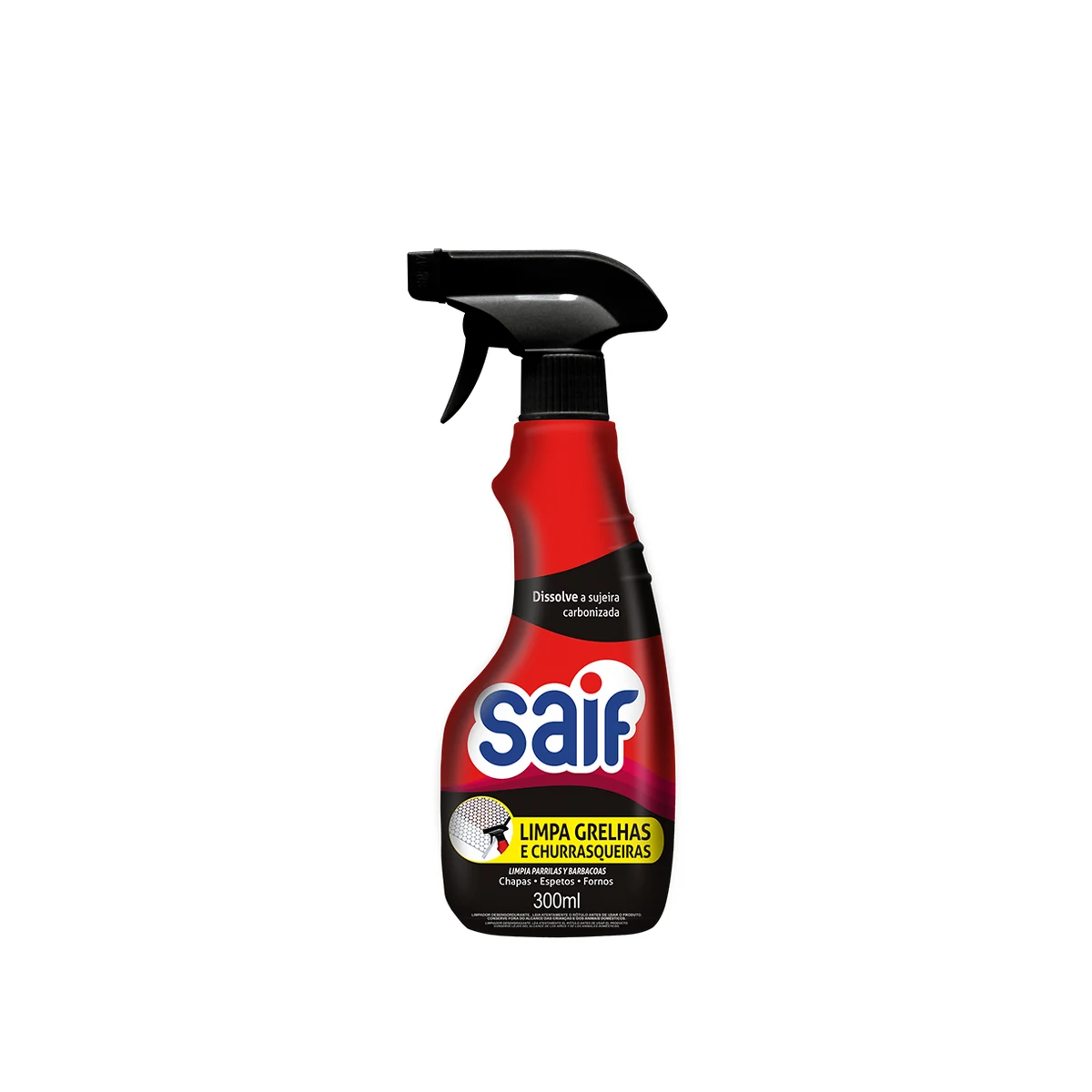 LIMPA GRELHA/CHURR SAIF 300ML