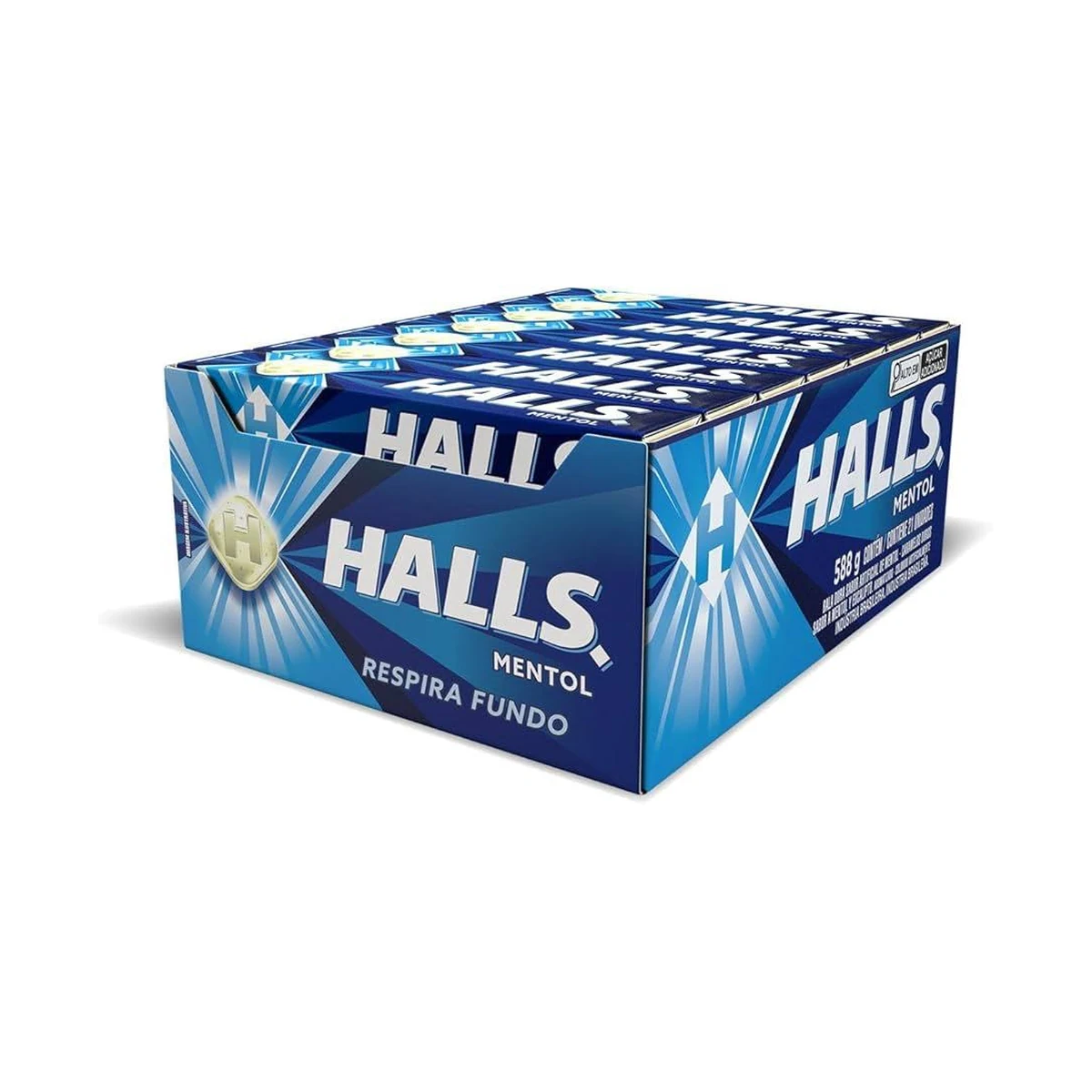 HALLS MENTHOL 21X28GR