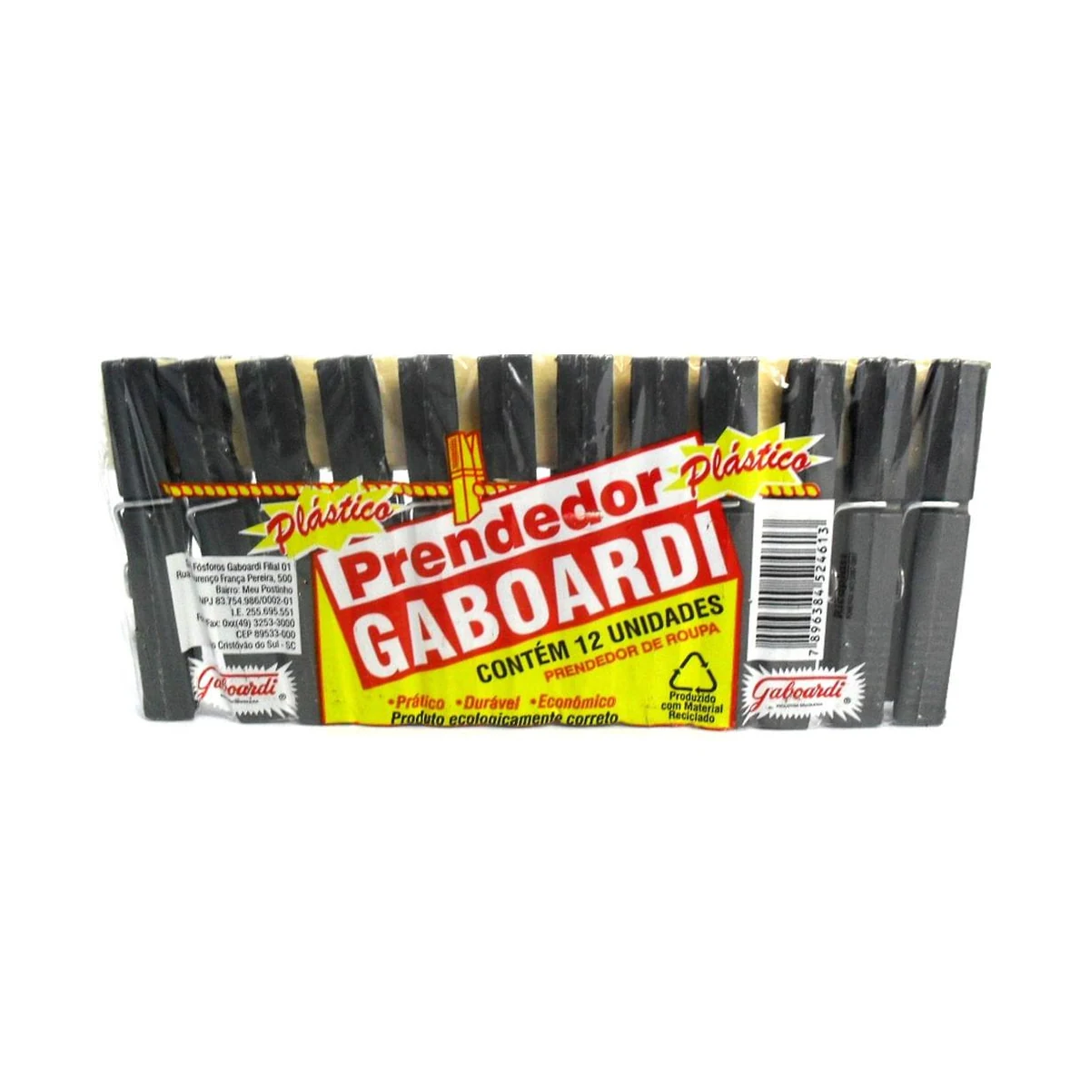 PRENDEDOR GABOARDI PLASTIC 12