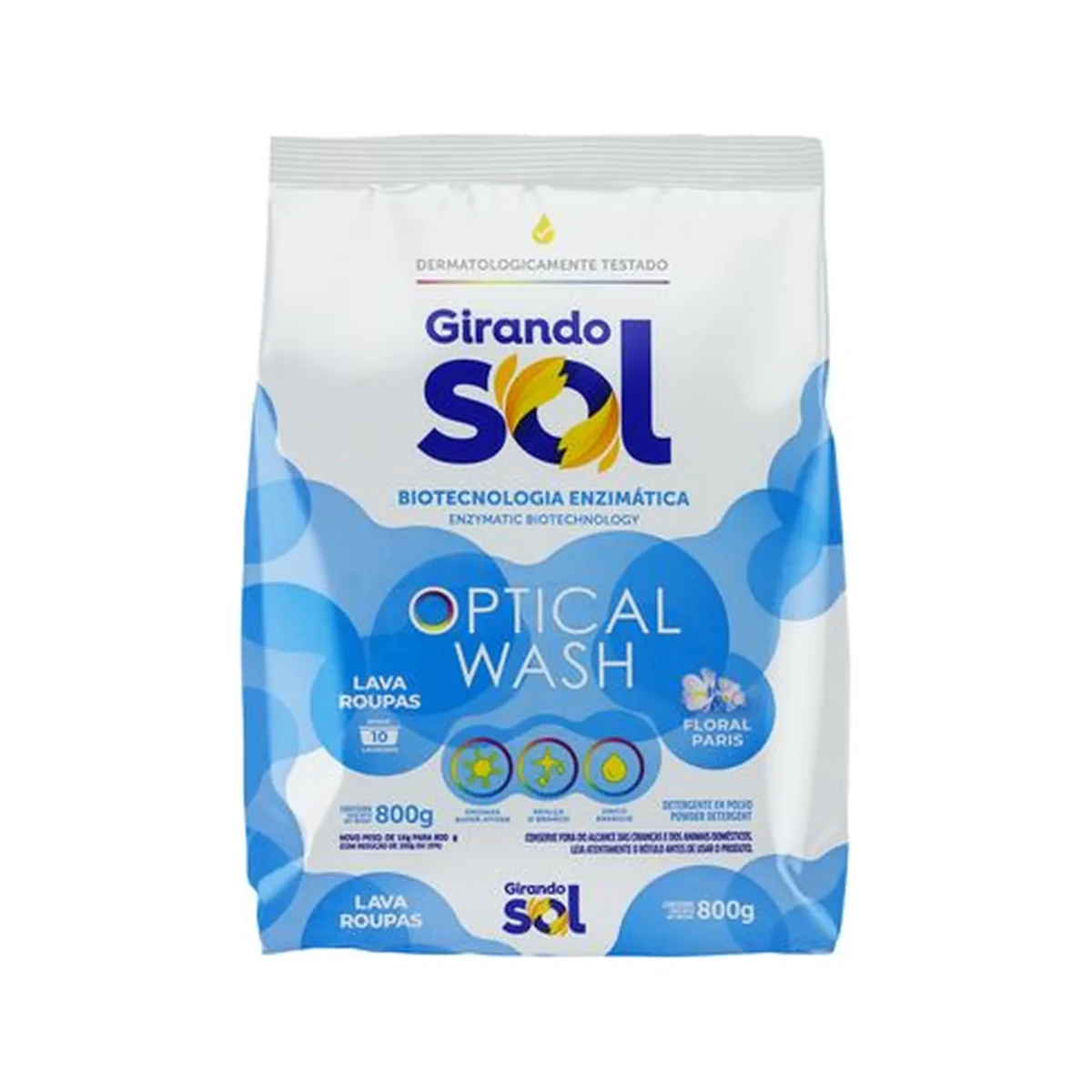 LAVA ROUPA GSOL PO AZUL 800GR