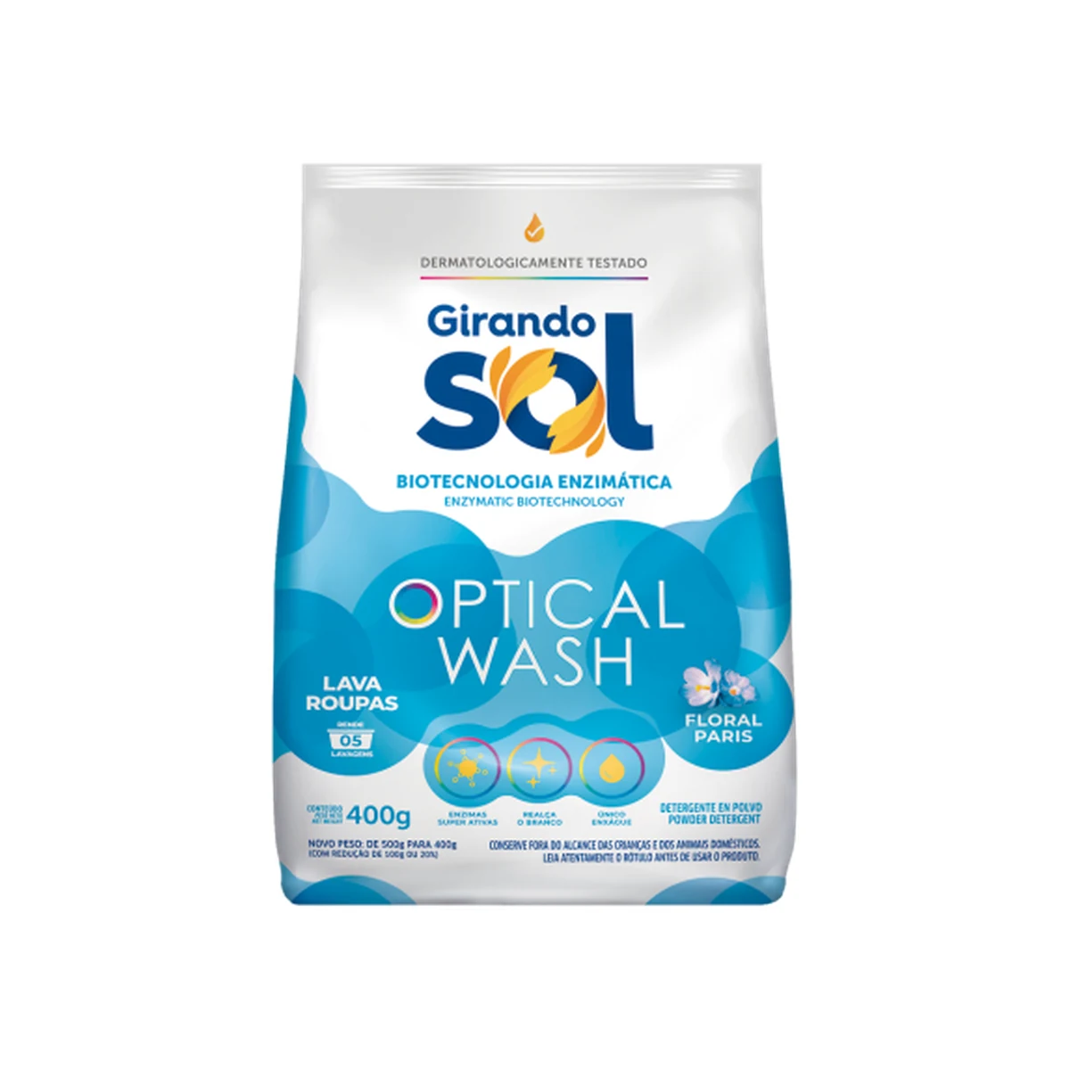 LAVA ROUPA GSOL PO AZUL 400GR