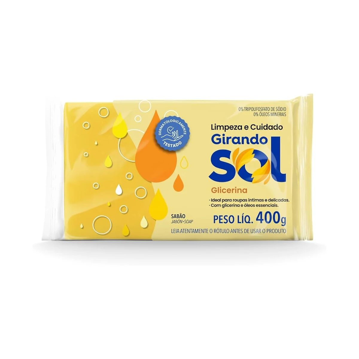 SABAO GSOL GLICER BARRA 400 G